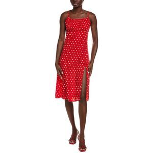 Ipponelli Womens  Midi Dress, Red